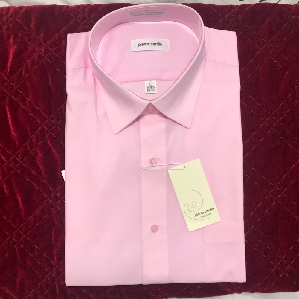 Pierre Cardin Pink Men’s Dress Shirt